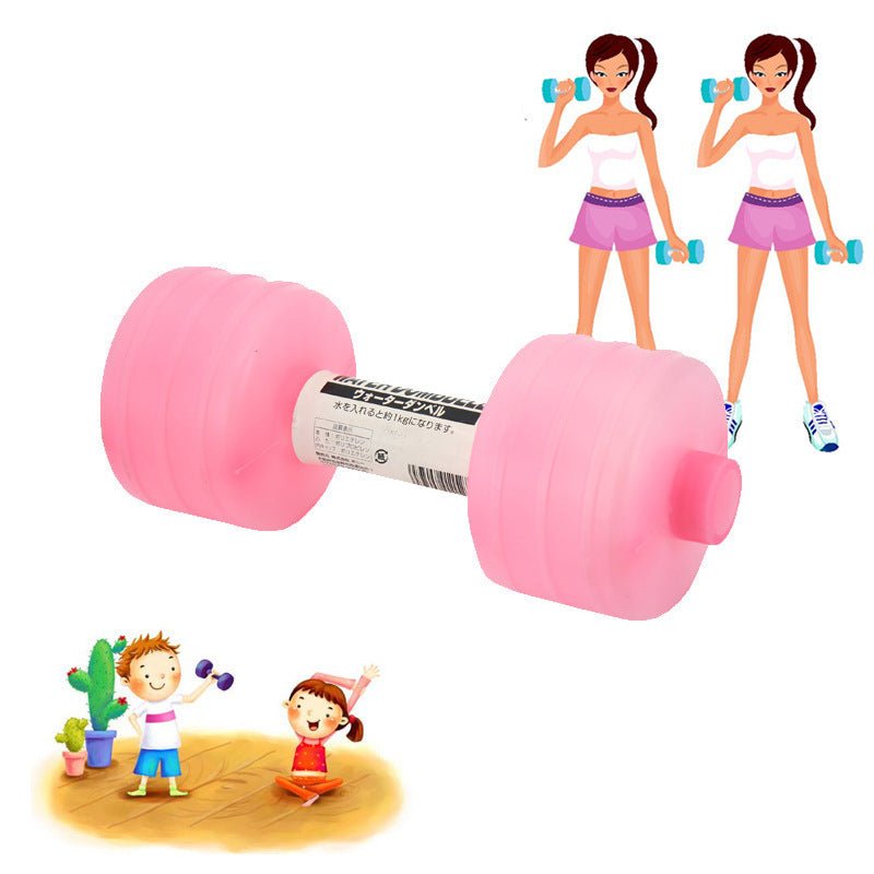 “Bodybuilding Water Dumbbell – Fitness & Yoga Training Bottle”