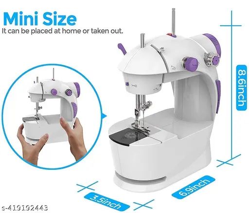Mini 4-in-1 Electric Household Sewing Machine
