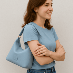 Soft Shell Scarf Handle Bag